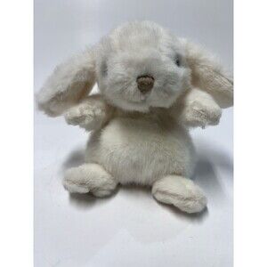 Bukowski Bunny Rabbit Plush Mauve Pink Blush Bow 6" Stuffed Animal New w/Tags
